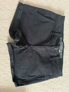 American Eagle Outfitters Black Midi Skirt